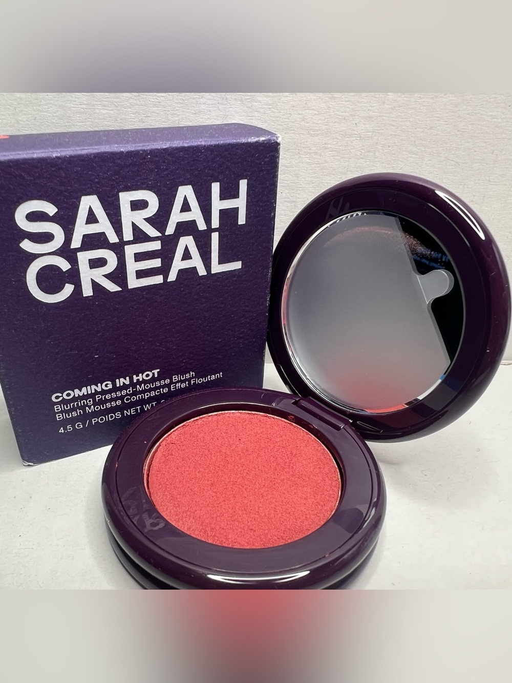 Sarah Creal Coming In Hot Pressed Mousse Blush